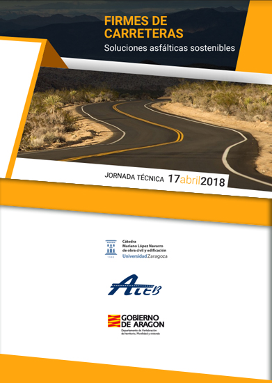 Programa Jornada Soluciones Asfálticas Zaragoza